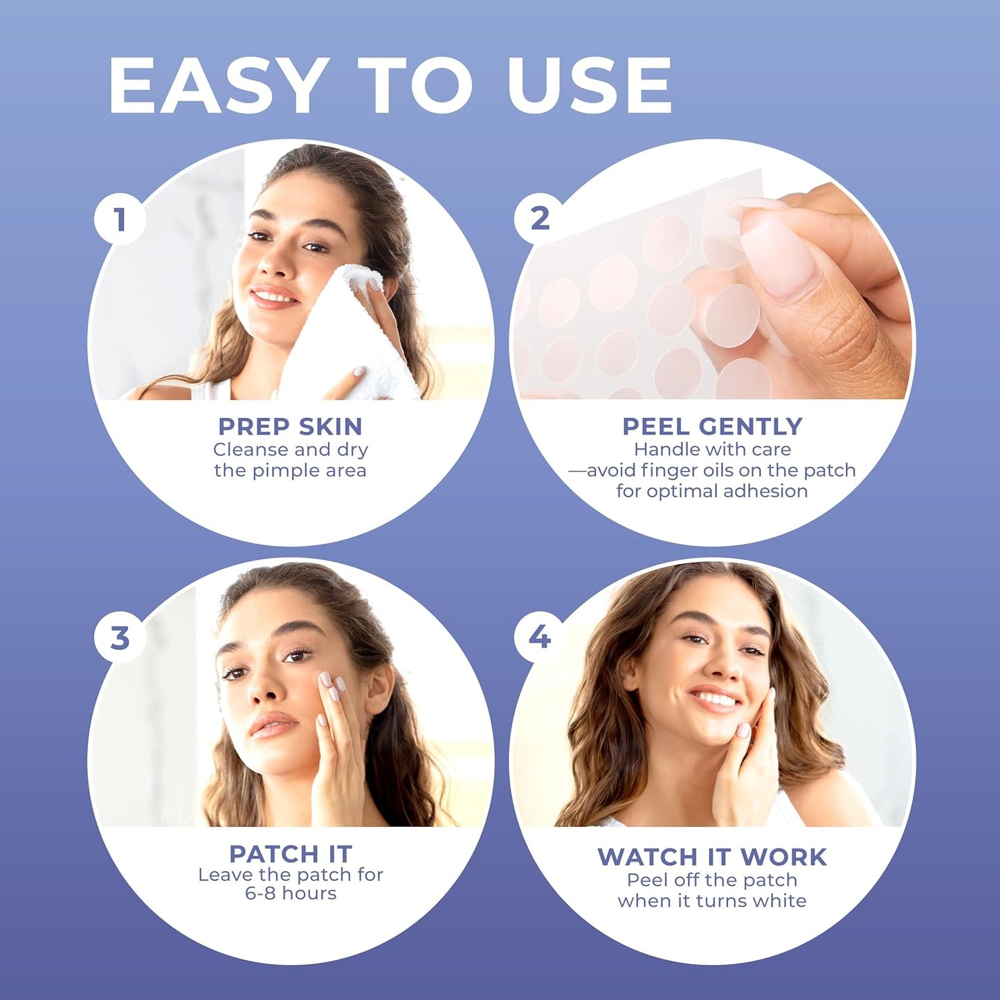 Ultimate Salicylic Acid Acne Pimple Patches with Tea Tree Oil - 120 Count Hydrocolloid Zit Stickers for Fast Acne Relief