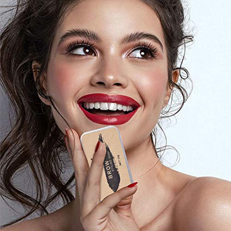 Transform Your Brows with Our 2 Pack Eyebrow Soap Kit - Long Lasting, Waterproof Gel for Fluffy, Fuller Eyebrows!