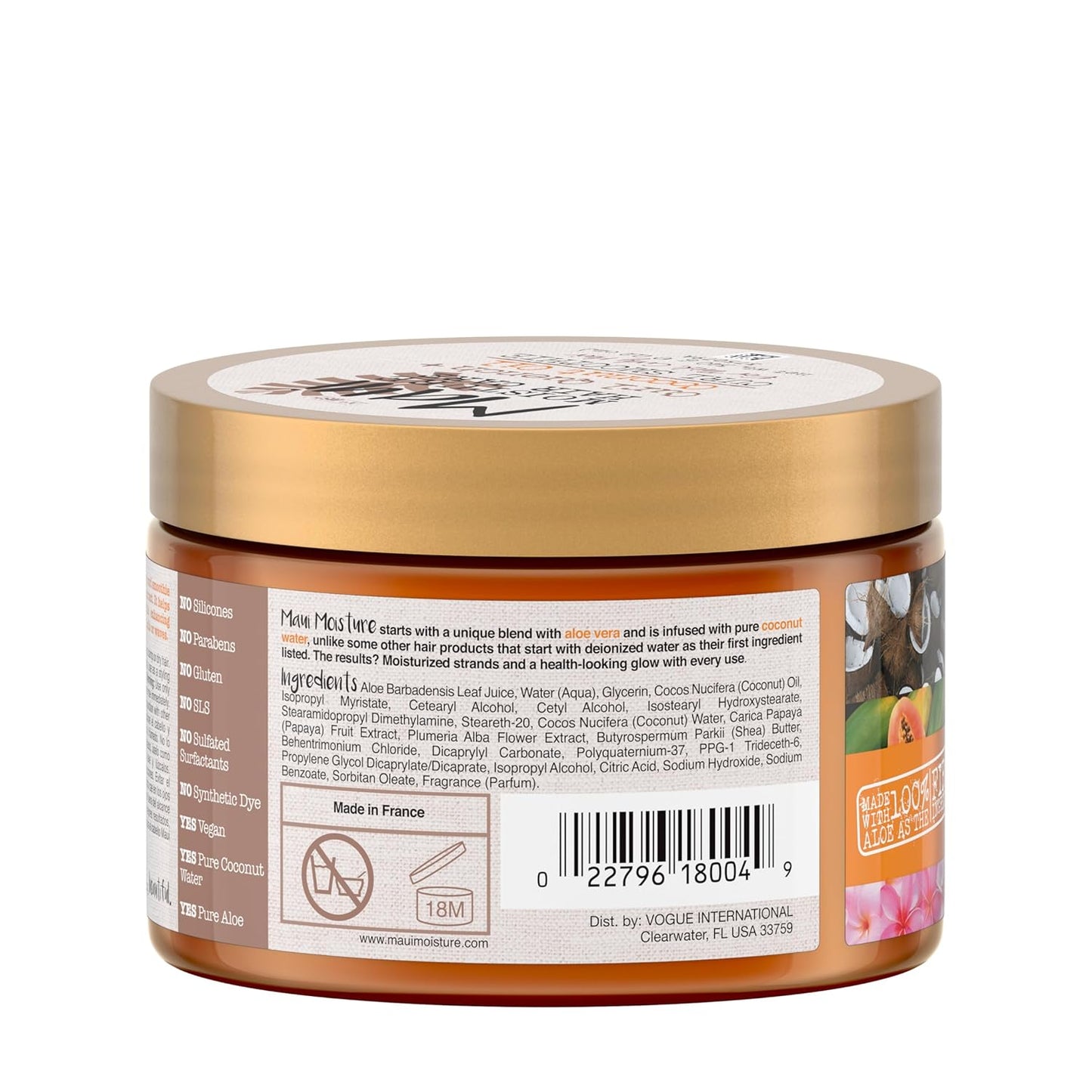 Transform Your Curls with Curl Quench + Coconut Oil Hydrating Cream - Perfect for Tight Curls, Braids & Wash-and-Go Styles, 12 Ounce
