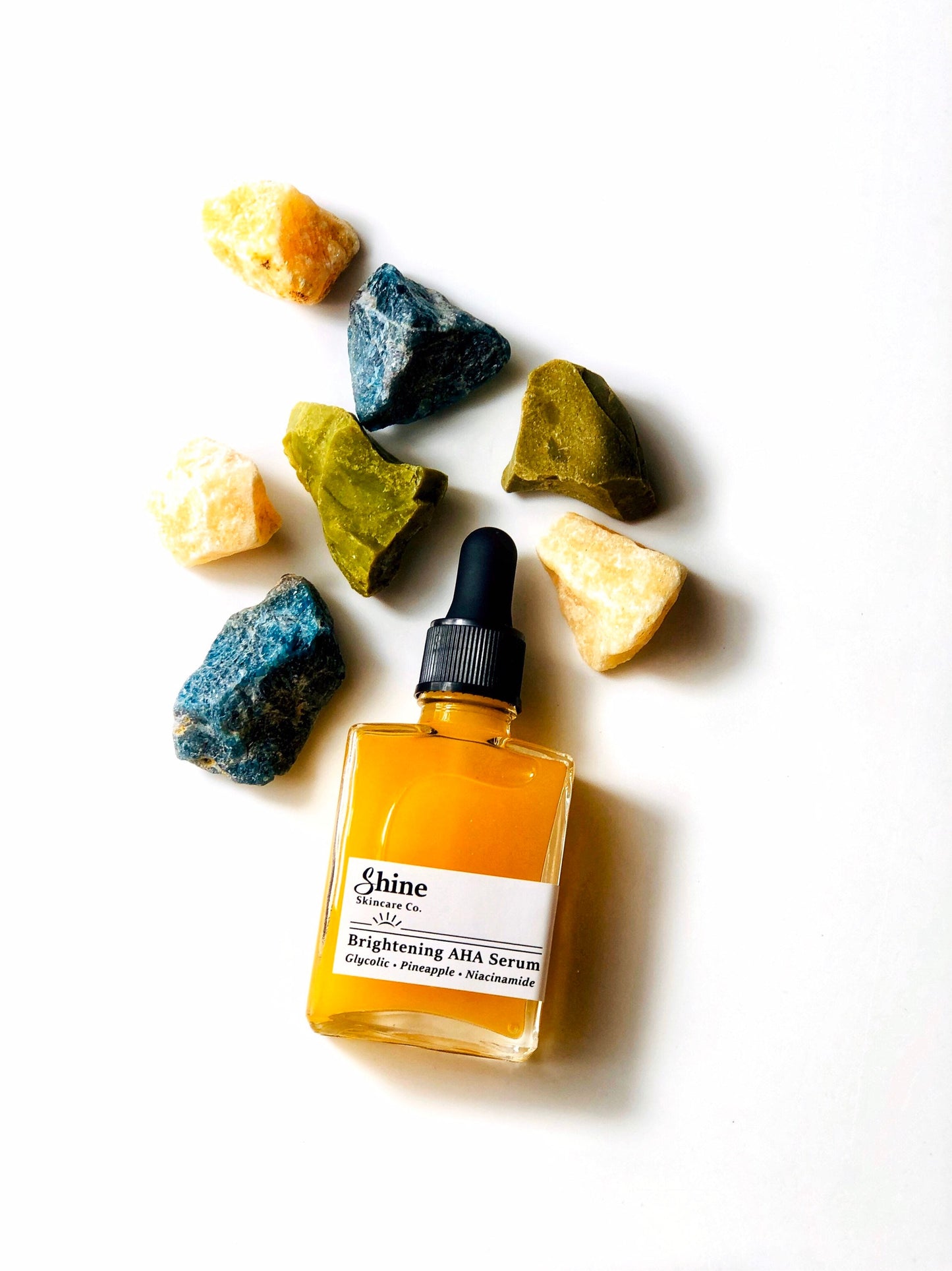 Brightening AHA Serum - Facial Serum - Natural Skincare - Natural Face Serum - Zero Waste Skincare