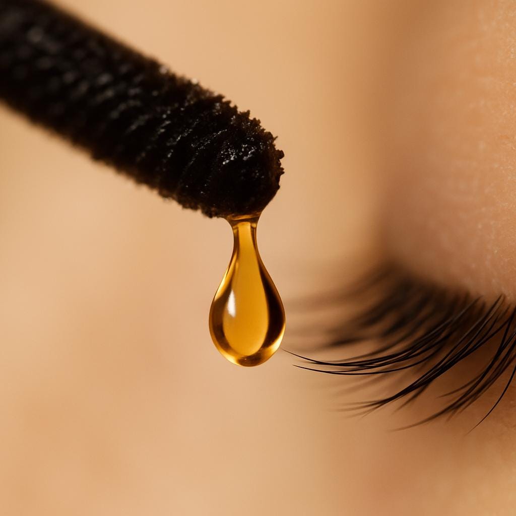 Transform Your Look with Our Organic Natural Lash & Brow Growth Serum – Enriched with Castor, Jojoba, and Argan Oil for Longer Lashes and Fuller Brows