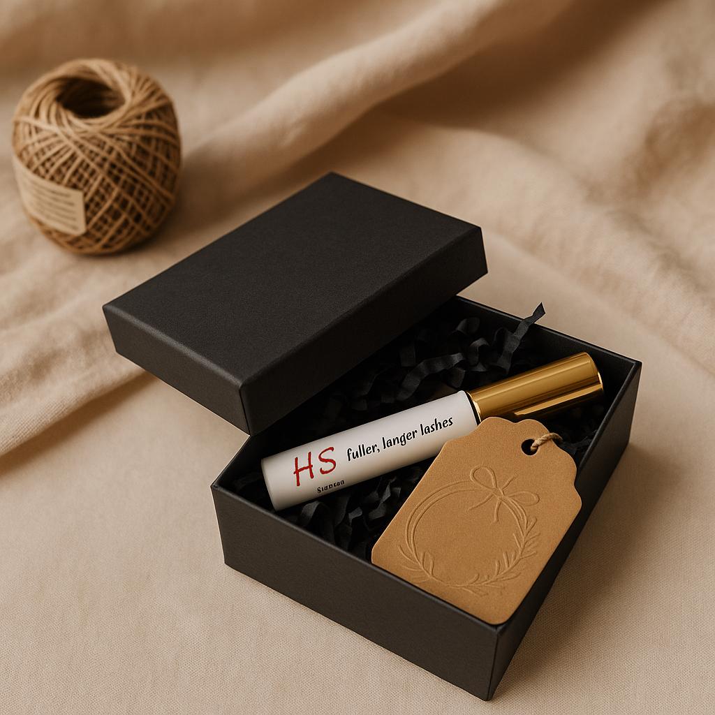 Transform Your Look with Our Organic Natural Lash & Brow Growth Serum – Enriched with Castor, Jojoba, and Argan Oil for Longer Lashes and Fuller Brows