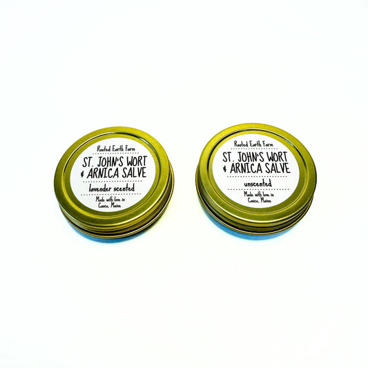 Arnica and St John'S Wort Salve, Arnica Cream, St John'S Wort Lotion, Herbal Salve, Arnica Infused, Lavender or Unscented