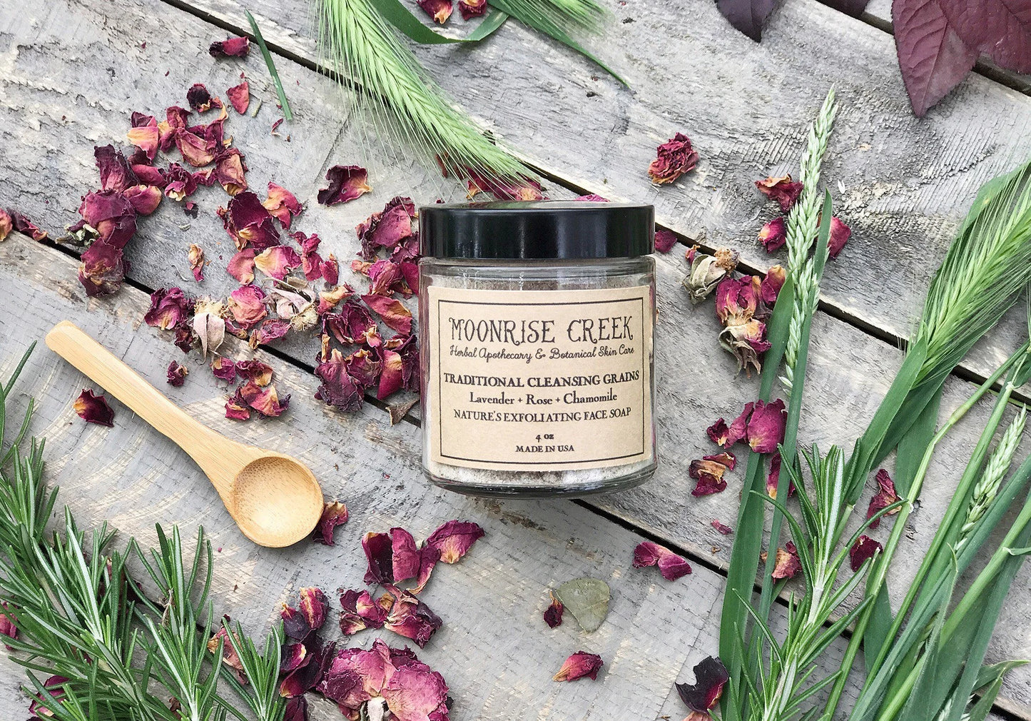 Traditional Cleansing Grains • Nature’S Face Soap • Exfoliant • Natural Micro Beads