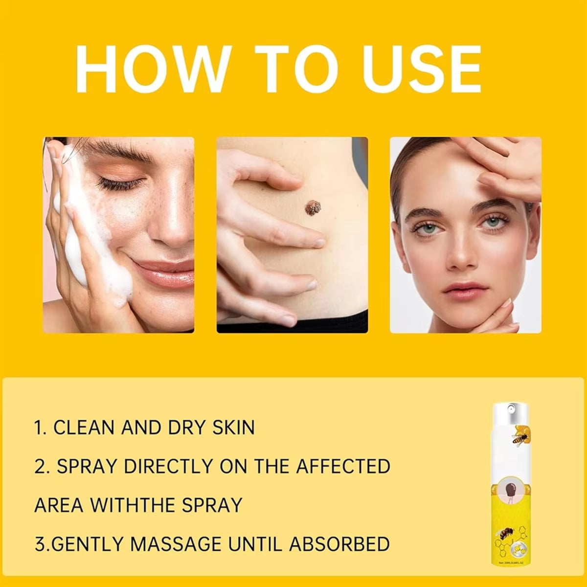 Stingaway™ Bee Sting Remover Granules – Fast-Acting Relief for Men & Women, Easy and Effective