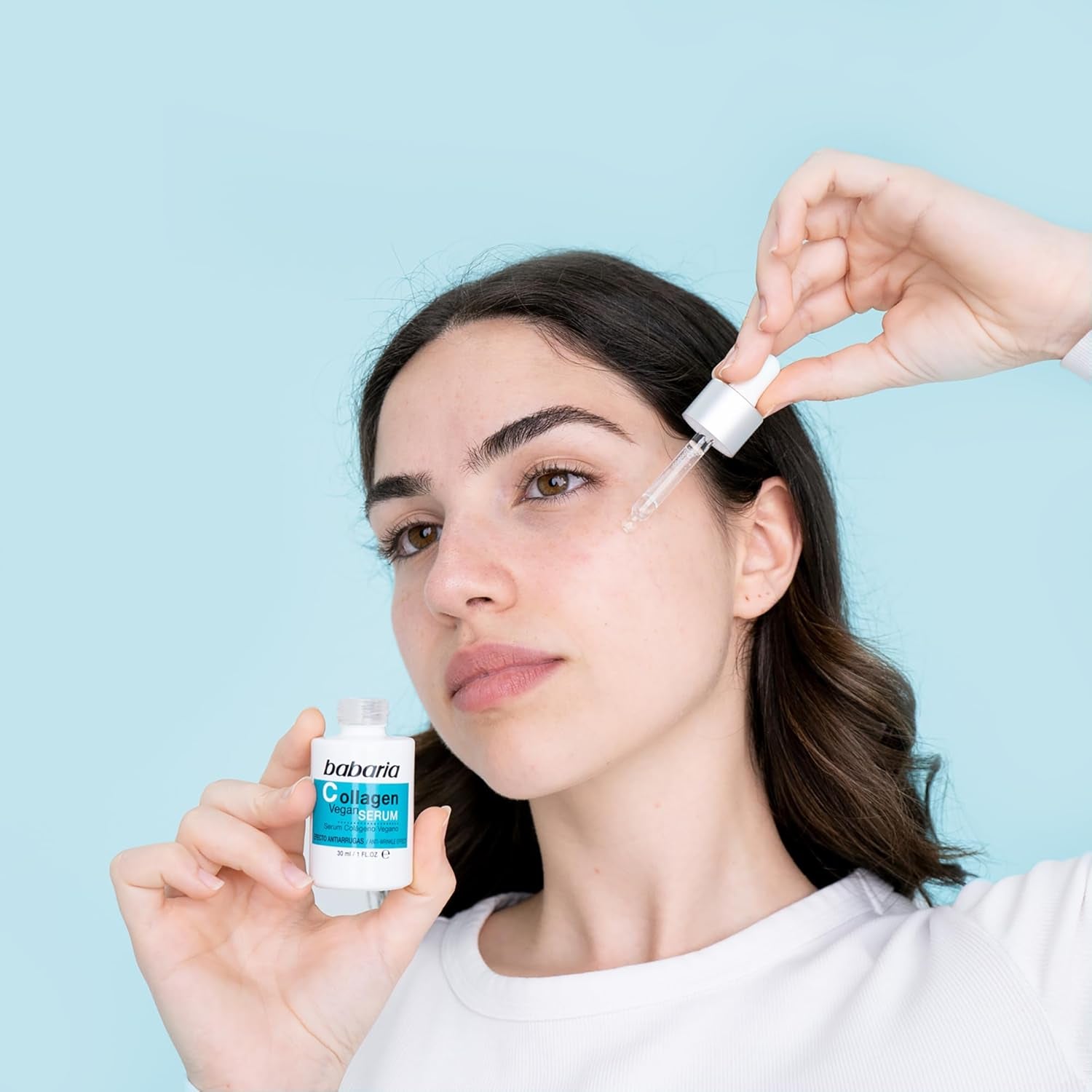 Revitalize Your Skin with Babaria's Collagen Vegan Serum - Nature's Anti-Aging Solution for Firmness and Elasticity - 1 Oz