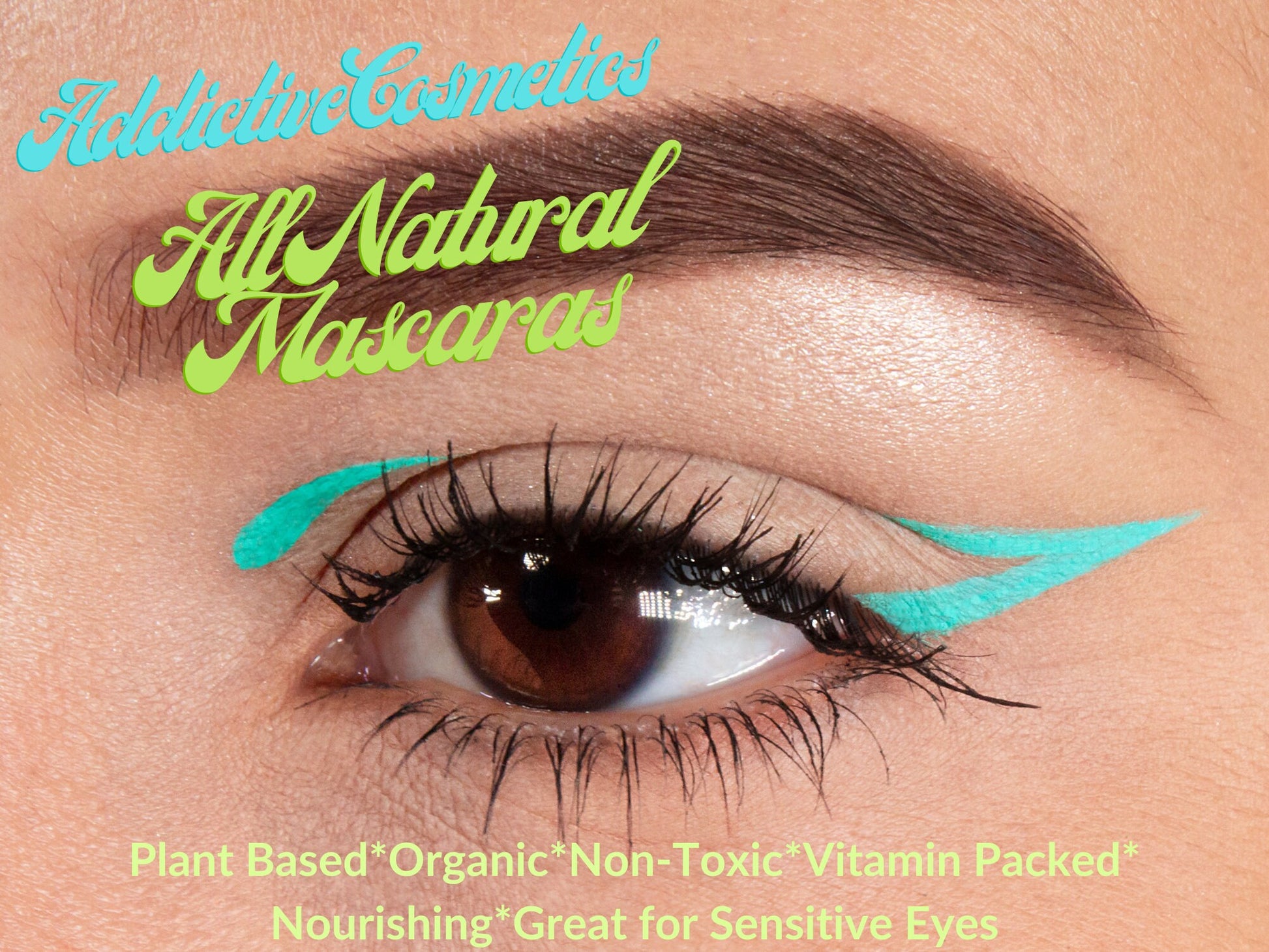 MASCARA- Pro Vitamin Nourishing Mascara- All Natural, Organic, Plant Based Ingredients- Made in the USA