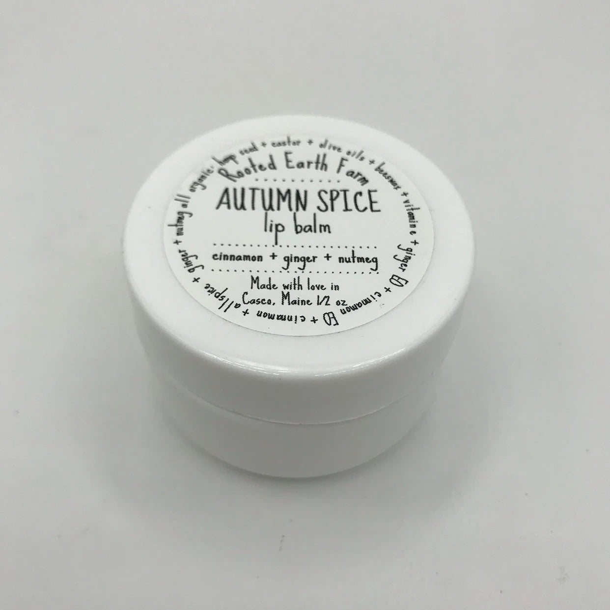 Autumn Spice Lip Balm, Fall Lip Balm, Pumpkin Spice, Herbal Lip Balm, Organic Lip Balm, Natural Lip Gloss, Handmade Lip Balm