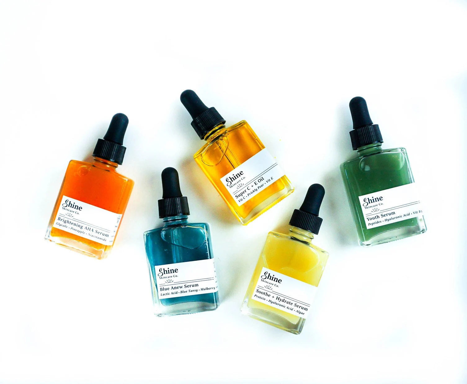 Brightening AHA Serum - Facial Serum - Natural Skincare - Natural Face Serum - Zero Waste Skincare