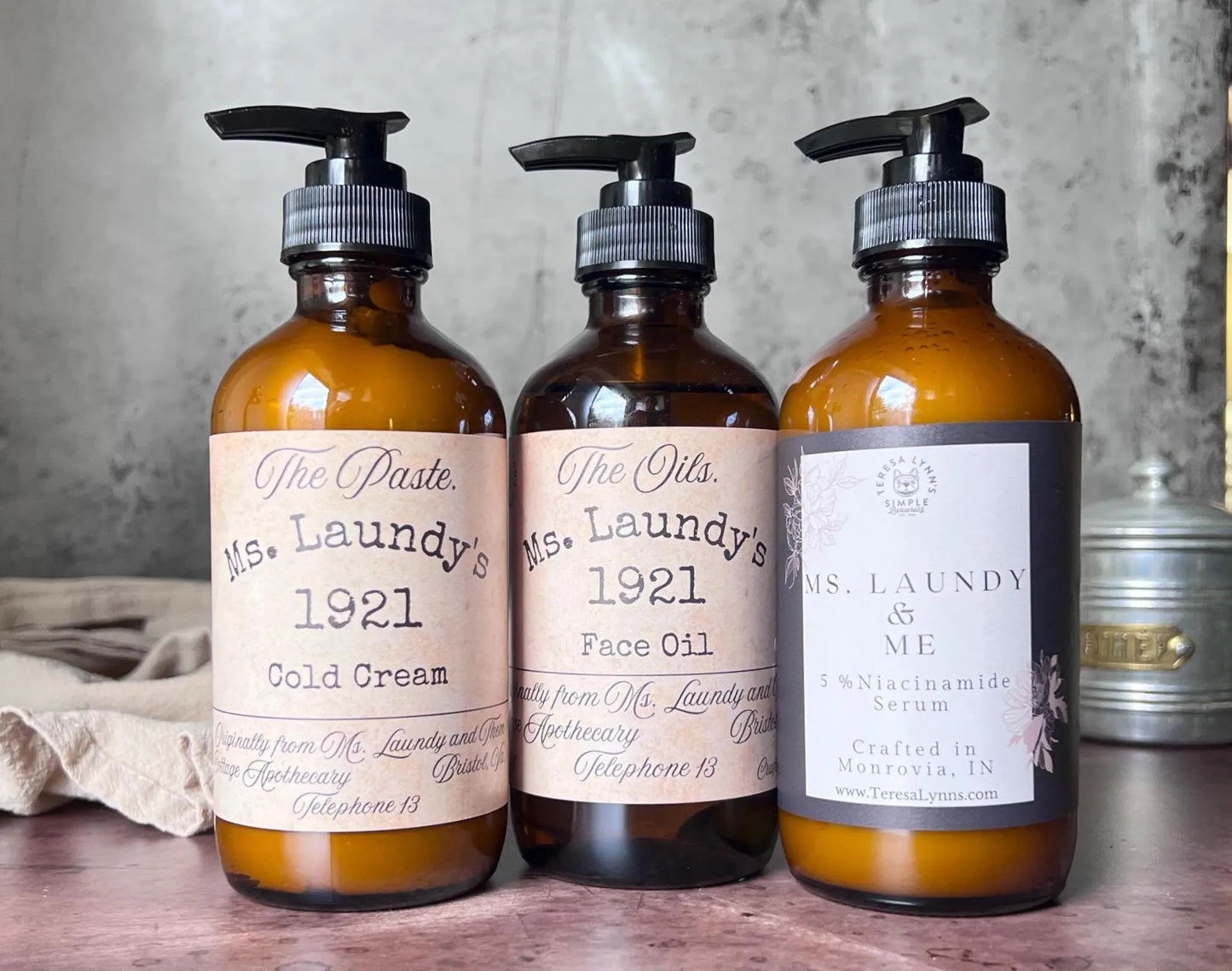 Ms. Laundy’S 1921 Cold Cream – Herbal Face Cream | Vintage-Inspired Skincare | Nourishing Night Cream | Natural Moisturizer