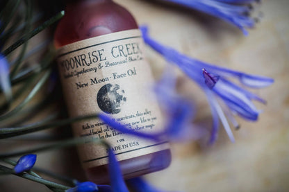 New Moon Face Oil • Just Let the Flowers Do Their Magic • Vegan • Cruelty Free