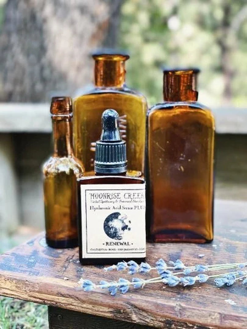 Extra Strength Hyaluronic Acid Serum plus • Facial Serum • Renewal Blend • Calendula + Rose + Sandalwood + Lime