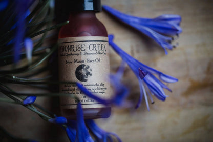 New Moon Face Oil • Just Let the Flowers Do Their Magic • Vegan • Cruelty Free