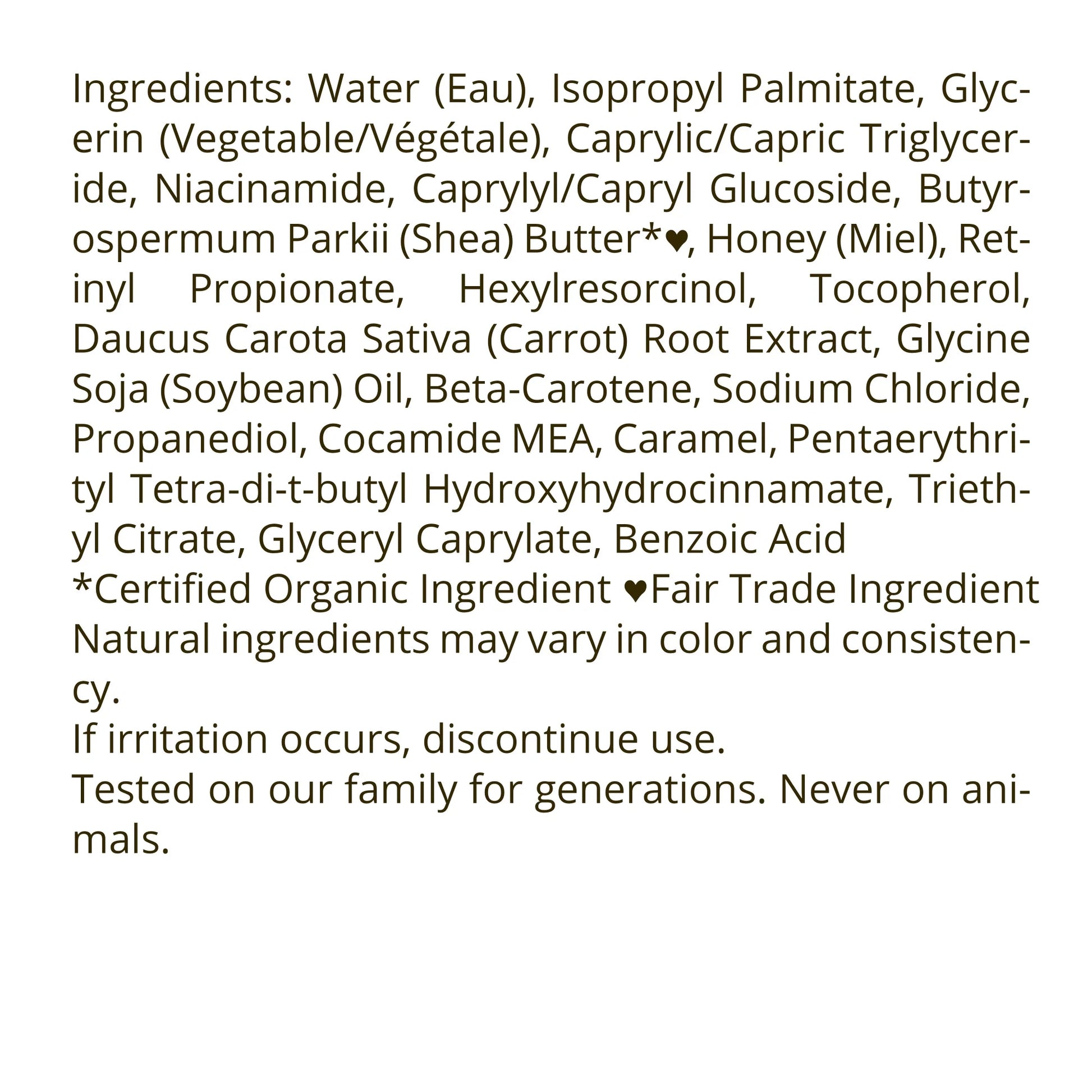 Even & Radiant Face Serum Skin Care for Uneven Skin Tone Dark Spot Corrector with Raw Honey 1 Fl Oz.