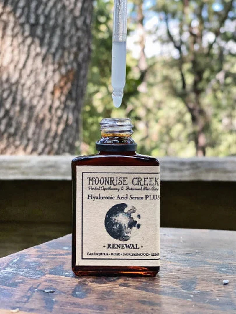 Extra Strength Hyaluronic Acid Serum plus • Facial Serum • Renewal Blend • Calendula + Rose + Sandalwood + Lime