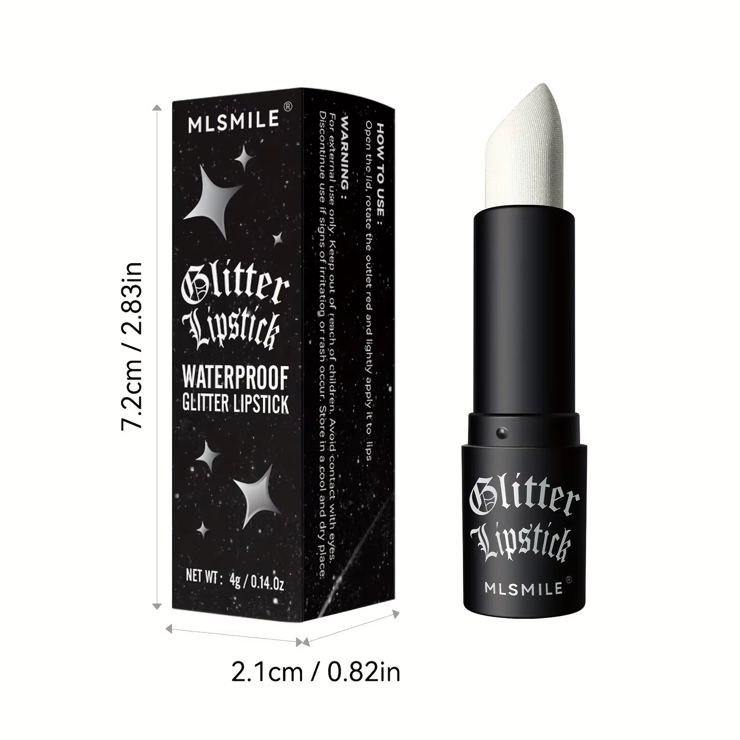 Illuminate Your Lips with Our 7 Colors Glitter Lipstick - Hydrating, Sparkling Shine for a Stunning Metallic Finish!
