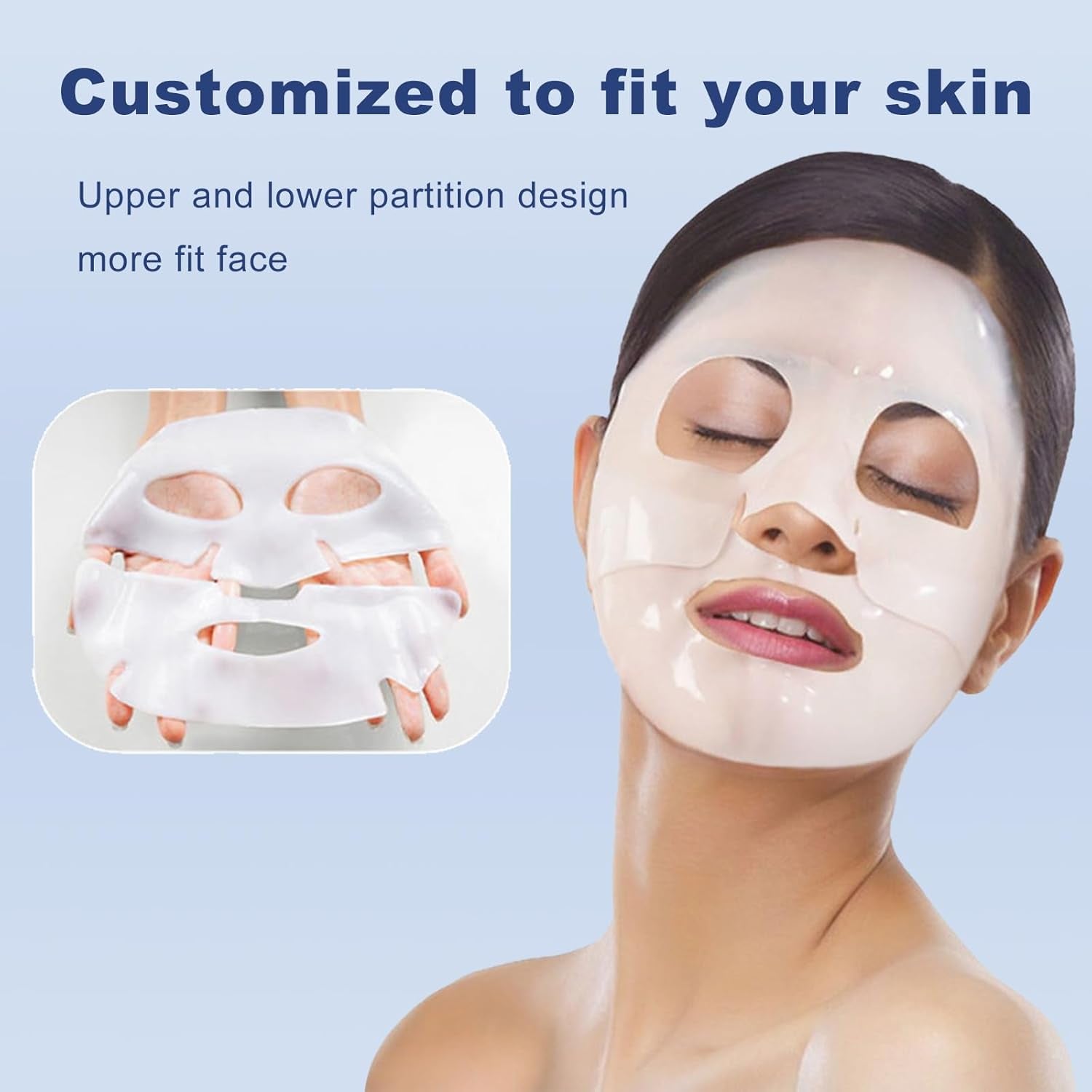 Revitalize Your Skin with YUANLI Collagen Face Mask - 5 Pack of Deep Hydrating Overnight Masks for Elasticity, Firming, and Anti-Wrinkle Benefits - 1 Fl. Oz Each