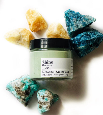 Superfood + Clay Face Mask - Face Mask Skincare - Face Mask Clay - Natural Skincare - Vegan Skin Care