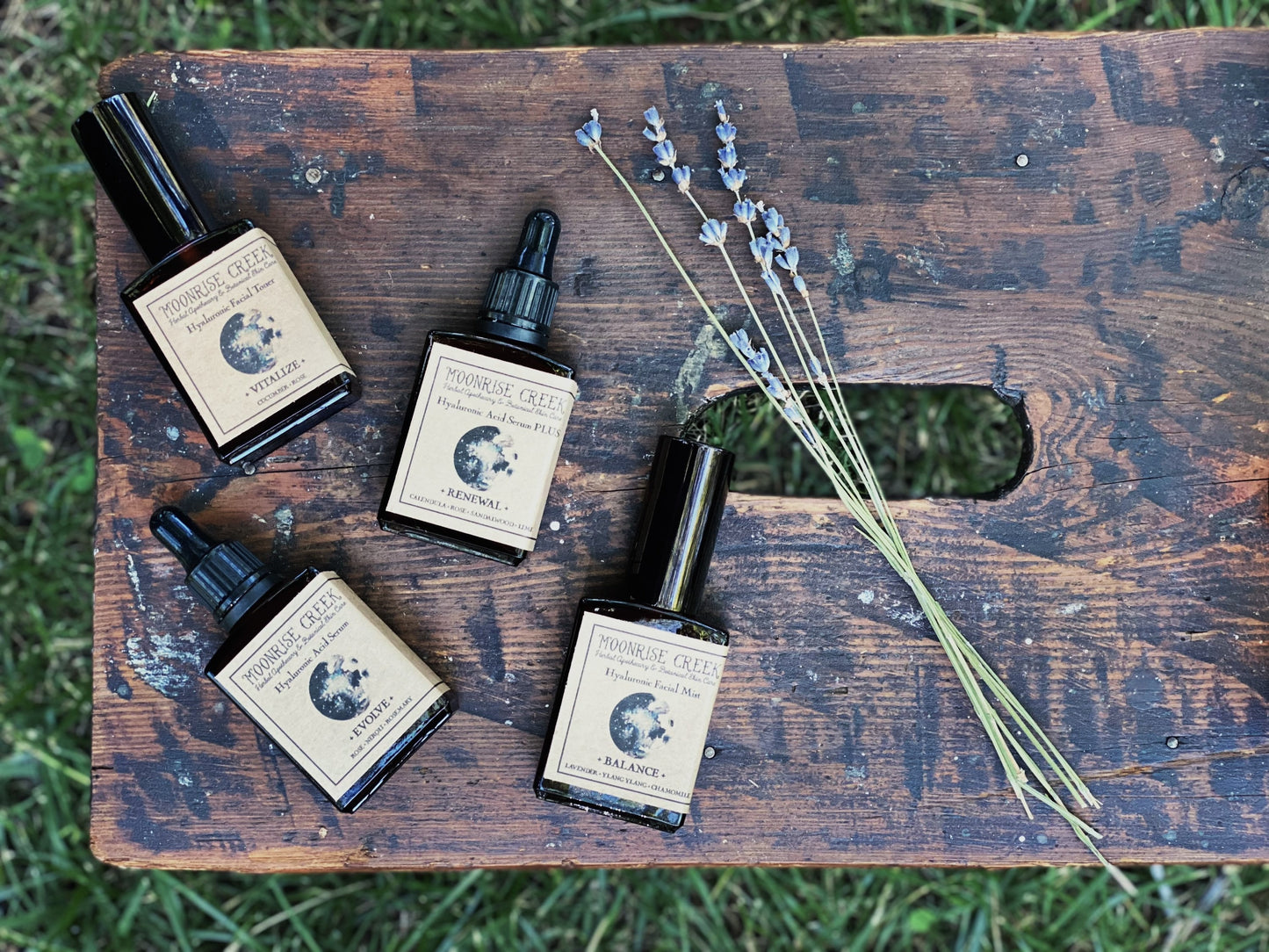 Hyaluronic Acid Serum • Facial Serum • Evolve Blend • Rose + Neroli + Rosemary