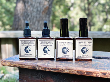 Hyaluronic Acid Serum • Facial Serum • Evolve Blend • Rose + Neroli + Rosemary