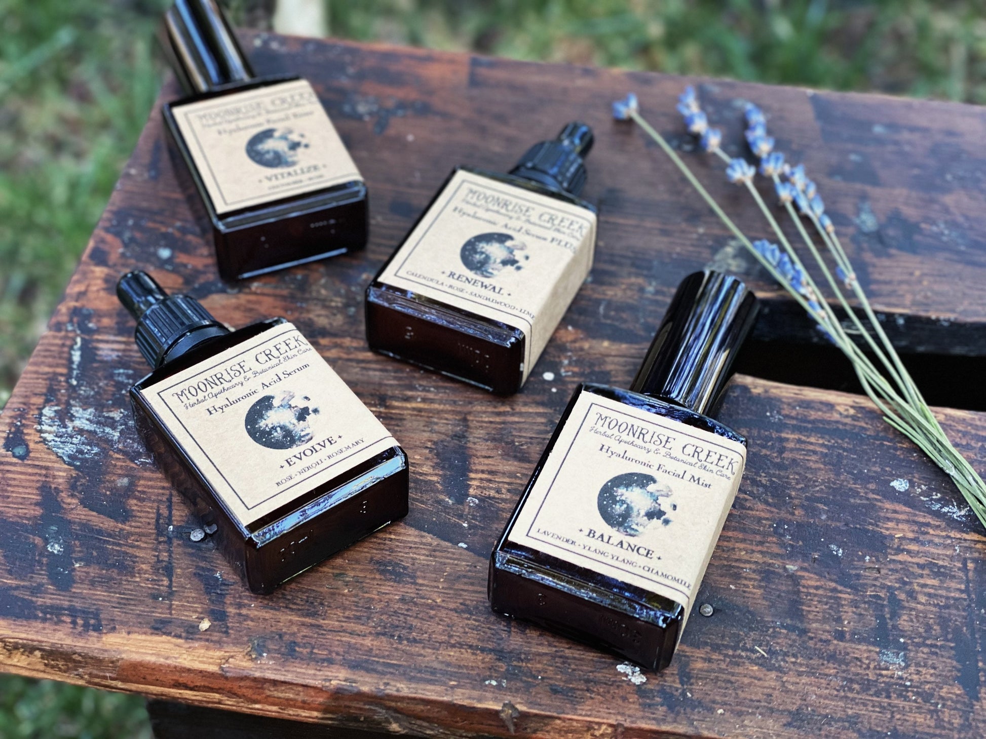 Hyaluronic Acid Serum • Facial Serum • Evolve Blend • Rose + Neroli + Rosemary