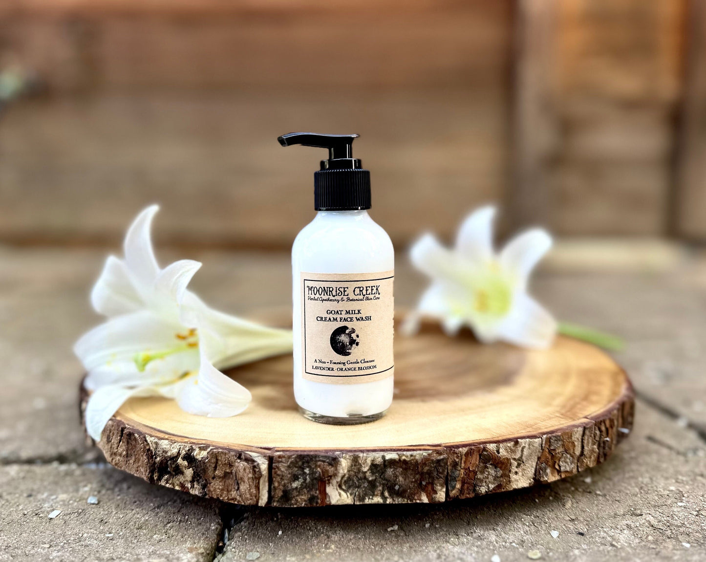 Gentle Cream Face Wash • Goat Milk Face Cleanser • a Non - Foaming Blend with Lavender and Orange Blossom