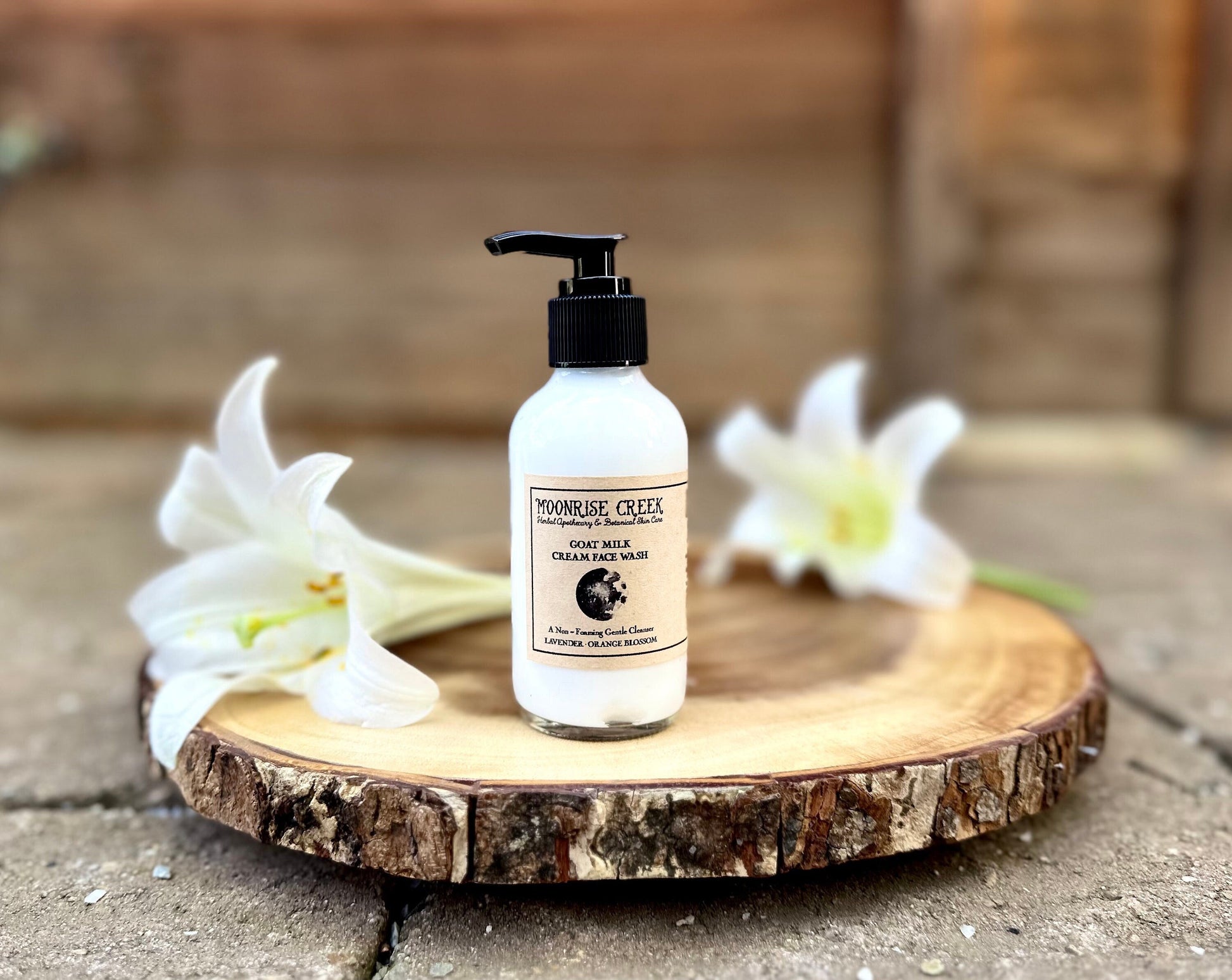 Gentle Cream Face Wash • Goat Milk Face Cleanser • a Non - Foaming Blend with Lavender and Orange Blossom