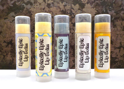 Giant Lip Balm! Available in 5 Epically Epic General Catalog Flavors .5 Oz BIG Lip Balms. New Flavors Available!