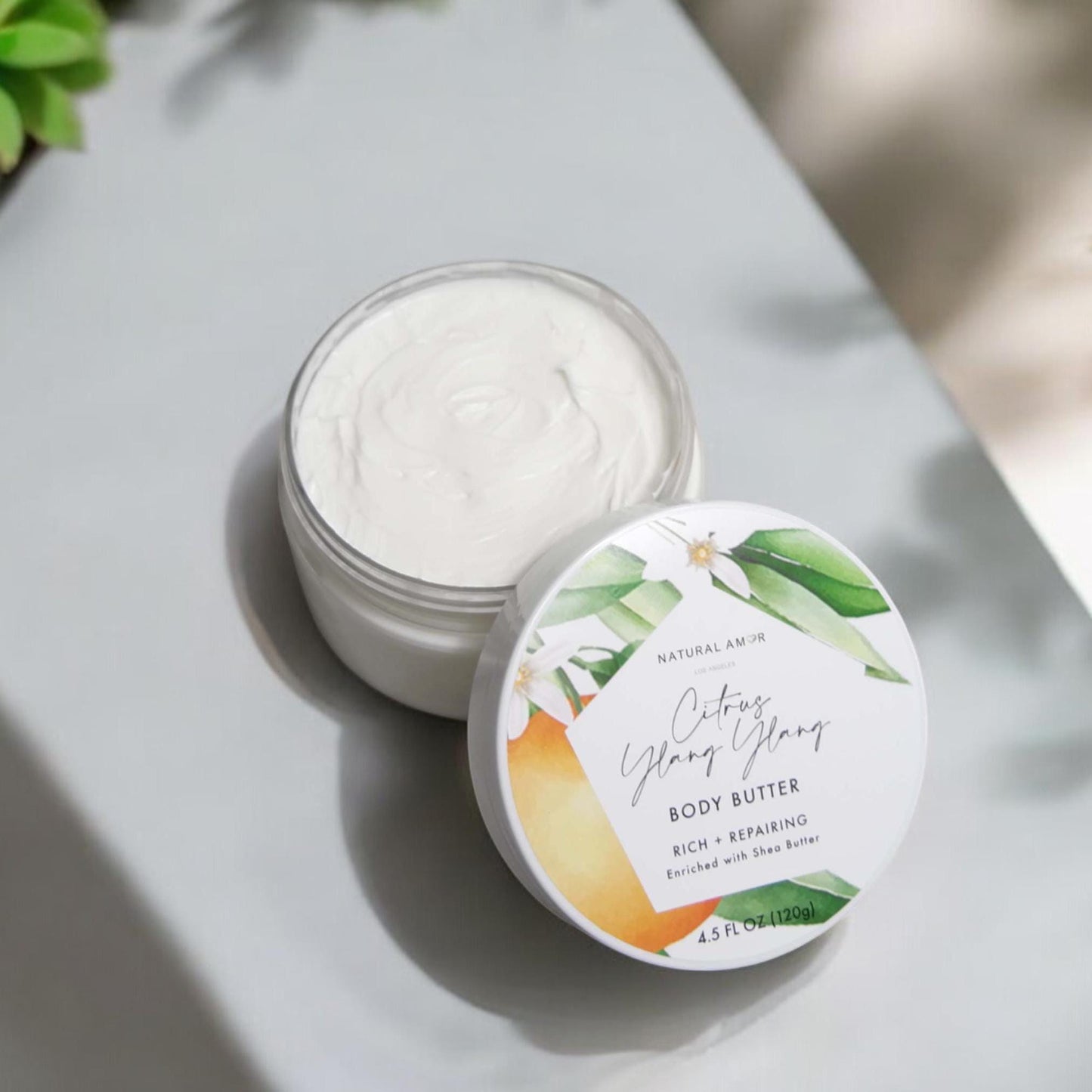 Indulge in Our Vegan Body Yogurt - Luxurious Moisturizing Body Butter with Shea Butter, Coconut Oil & Essential Oils - Available in Lavender, Vanilla Rose & Citrus Ylang Ylang - Perfect for Self-Care and Birthday Gifts!