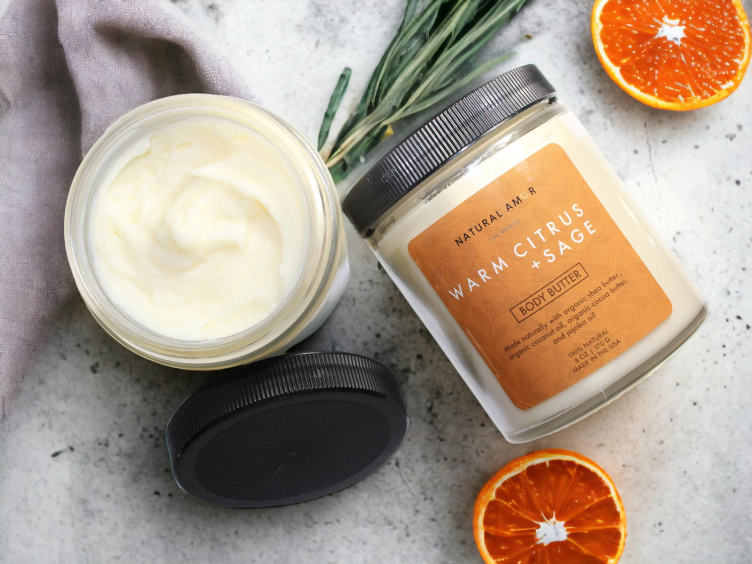 Organic Natural Whipped Body Butter| Hydrating Body Balm for Dry Skin| Natural Shea+Cocoa Butter Moisturizer| Self-Care Gift for Her