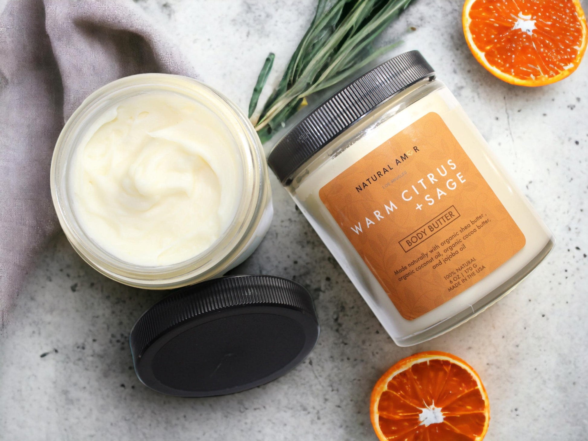 Organic Natural Whipped Body Butter| Hydrating Body Balm for Dry Skin| Natural Shea+Cocoa Butter Moisturizer| Self-Care Gift for Her