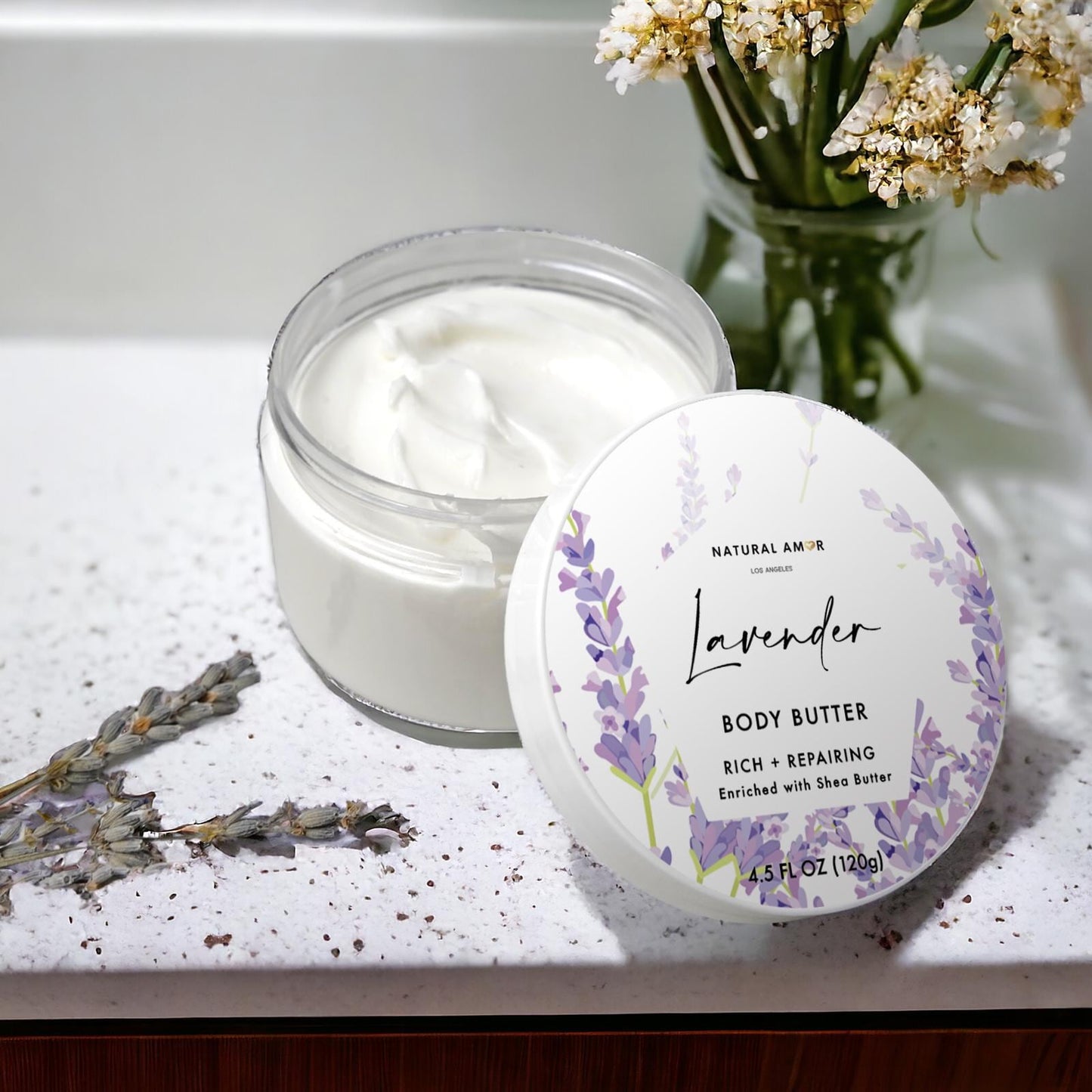 Indulge in Our Vegan Body Yogurt - Luxurious Moisturizing Body Butter with Shea Butter, Coconut Oil & Essential Oils - Available in Lavender, Vanilla Rose & Citrus Ylang Ylang - Perfect for Self-Care and Birthday Gifts!