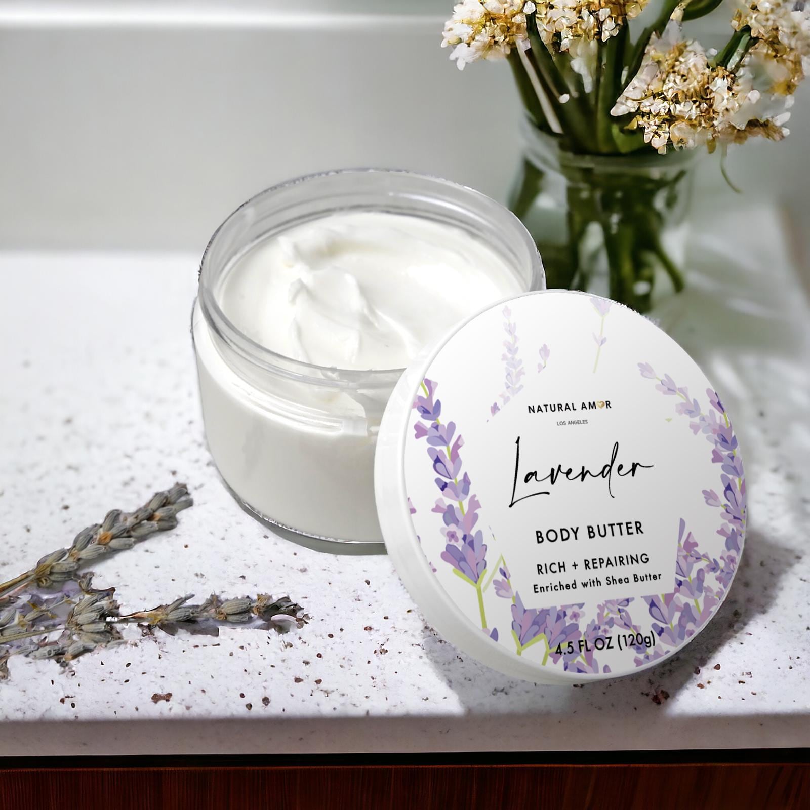 Indulge in Our Vegan Body Yogurt - Luxurious Moisturizing Body Butter with Shea Butter, Coconut Oil & Essential Oils - Available in Lavender, Vanilla Rose & Citrus Ylang Ylang - Perfect for Self-Care and Birthday Gifts!