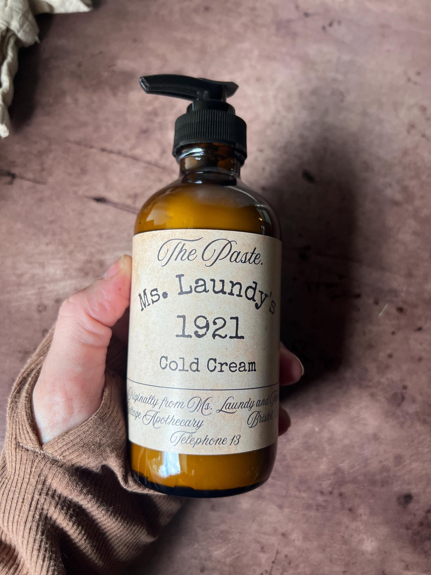 Ms. Laundy’S 1921 Cold Cream – Herbal Face Cream | Vintage-Inspired Skincare | Nourishing Night Cream | Natural Moisturizer