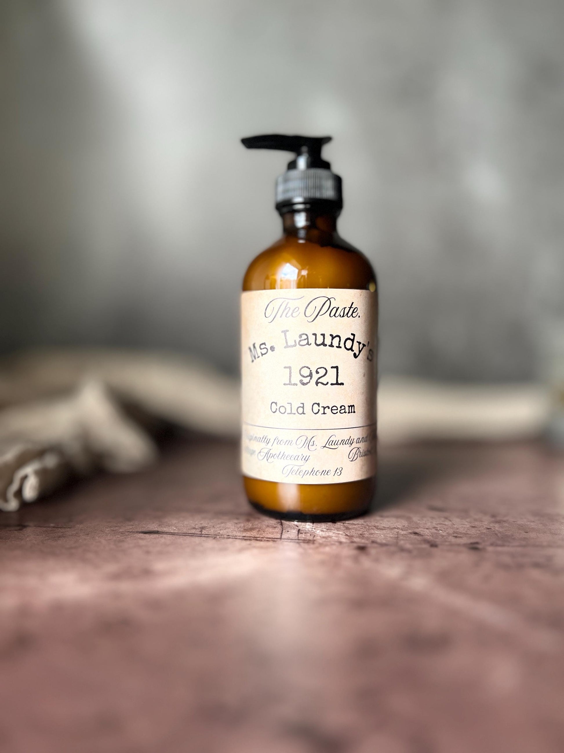 Ms. Laundy’S 1921 Cold Cream – Herbal Face Cream | Vintage-Inspired Skincare | Nourishing Night Cream | Natural Moisturizer